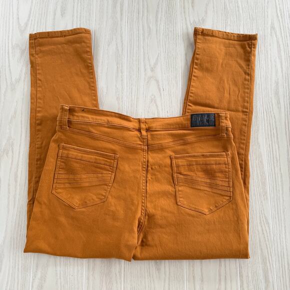 Ethanol Men’s 40x30 Rustic Orange Straight 5-Pocket Dress Pants - Picture 2 of 9